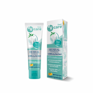V care ยาสีฟันสมุนไพร วีแคร์ สูตรเฟรชแคร์ 70g